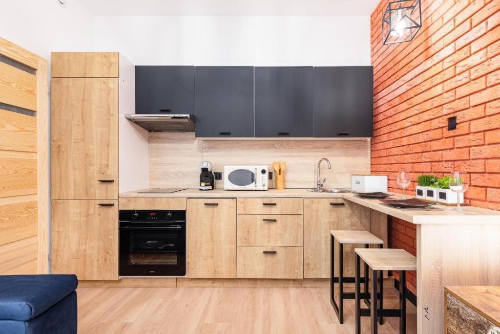 Bm Apartamenty Waly Chrobrego Radogoska Parking Free Szczecin Extérieur photo